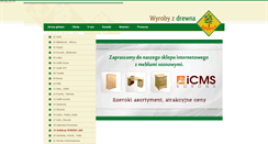 Desktop Screenshot of korona-drewno.com.pl