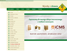 Tablet Screenshot of korona-drewno.com.pl